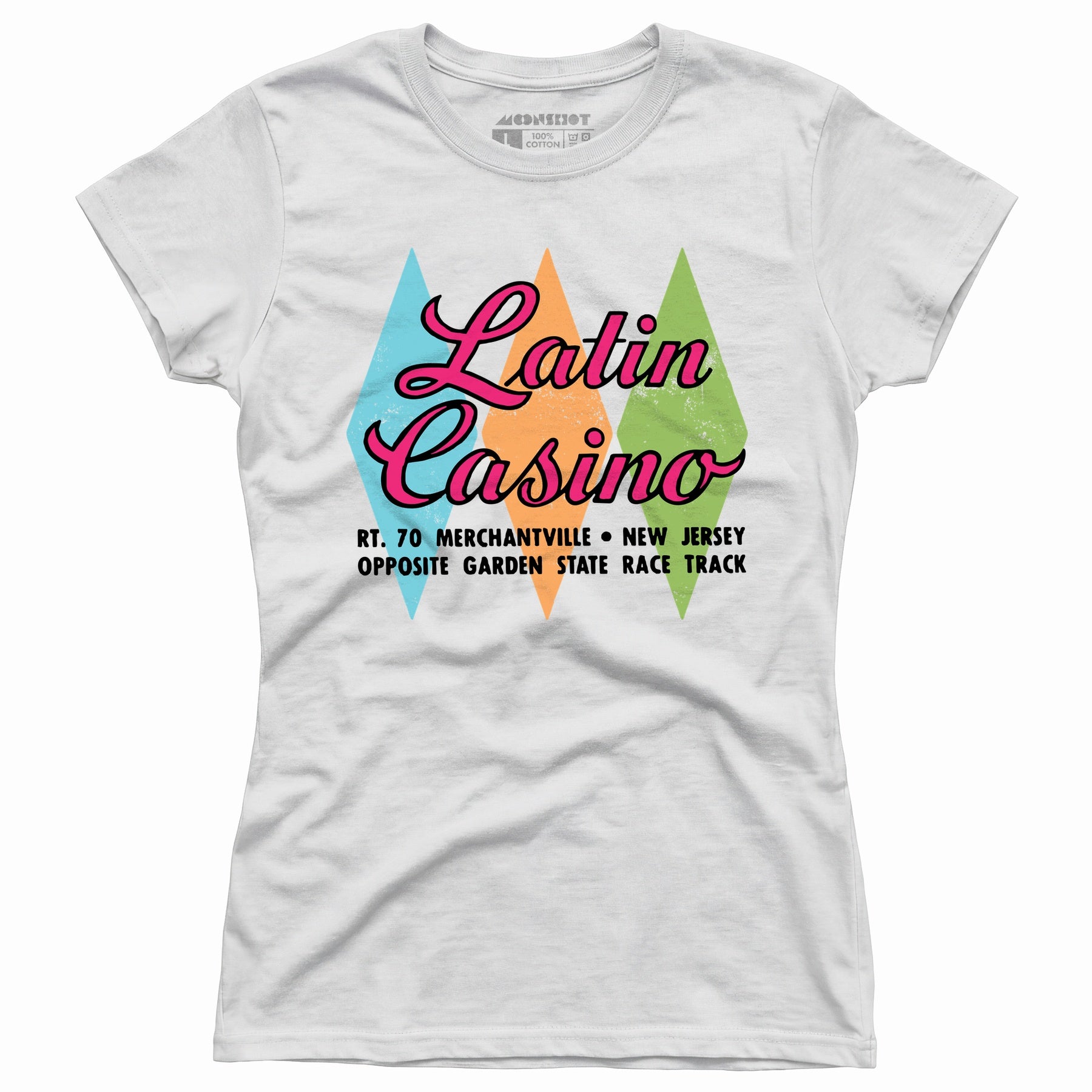 Latin Casino - Cherry Hill, New Jersey - Vintage Nightclub - Women's T-Shirt