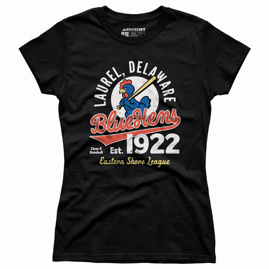 Laurel Blue Hens - Delaware - Vintage Defunct Baseball Teams - Women's T-Shirt
