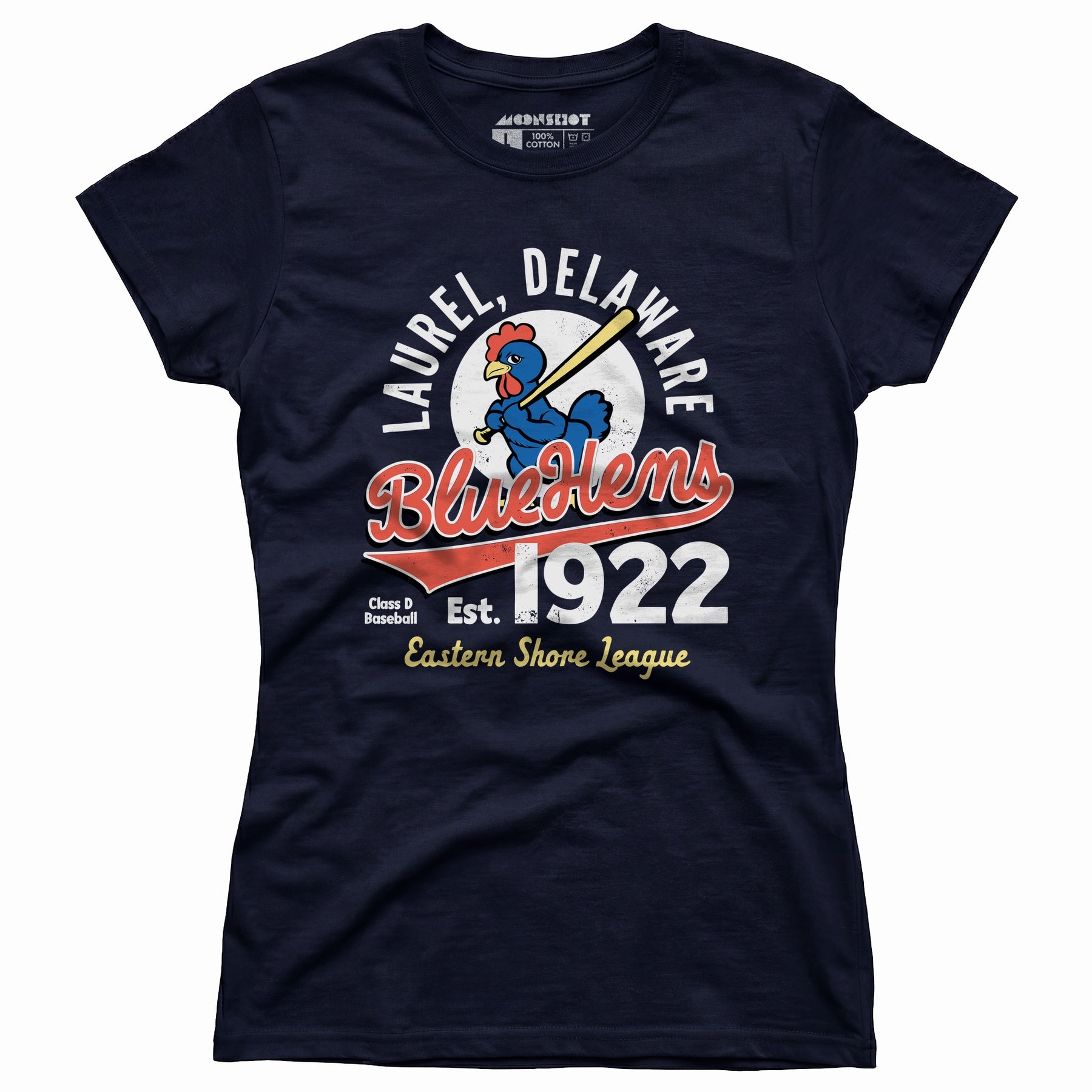 Laurel Blue Hens - Delaware - Vintage Defunct Baseball Teams - Women's T-Shirt