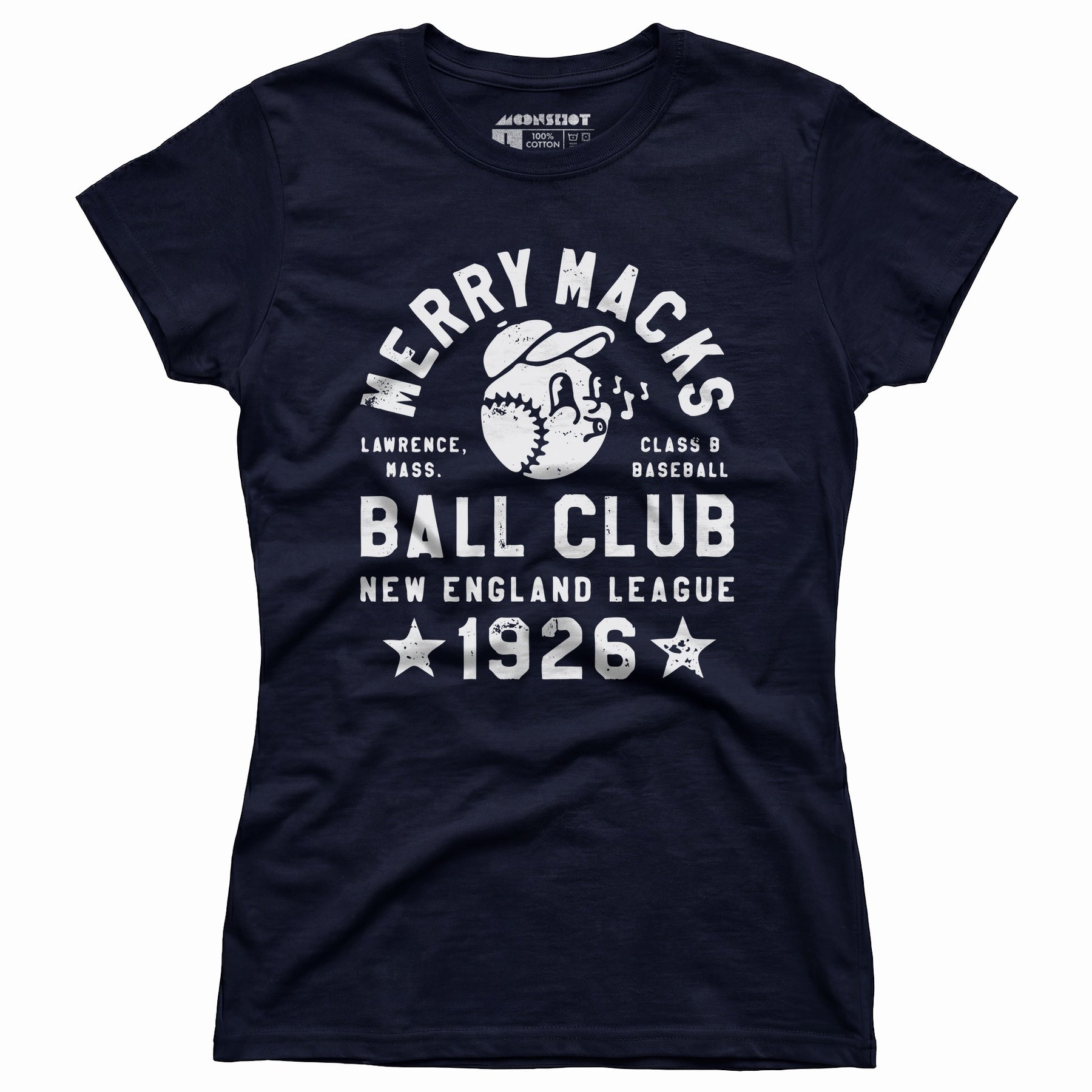 Lawrence Merry Macks - Massachusetts - Vintage Defunct Baseball Teams - Women's T-Shirt