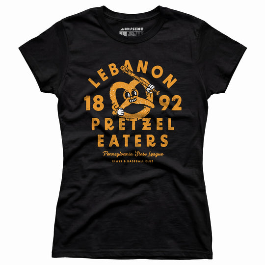 Lebanon Pretzel Eaters - Pennsylvania - Vintage Defunct Baseball Teams - Women's T-Shirt