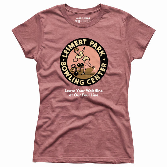 Leimert Park Bowling Center - Los Angeles, CA - Vintage Bowling Alley - Women's T-Shirt