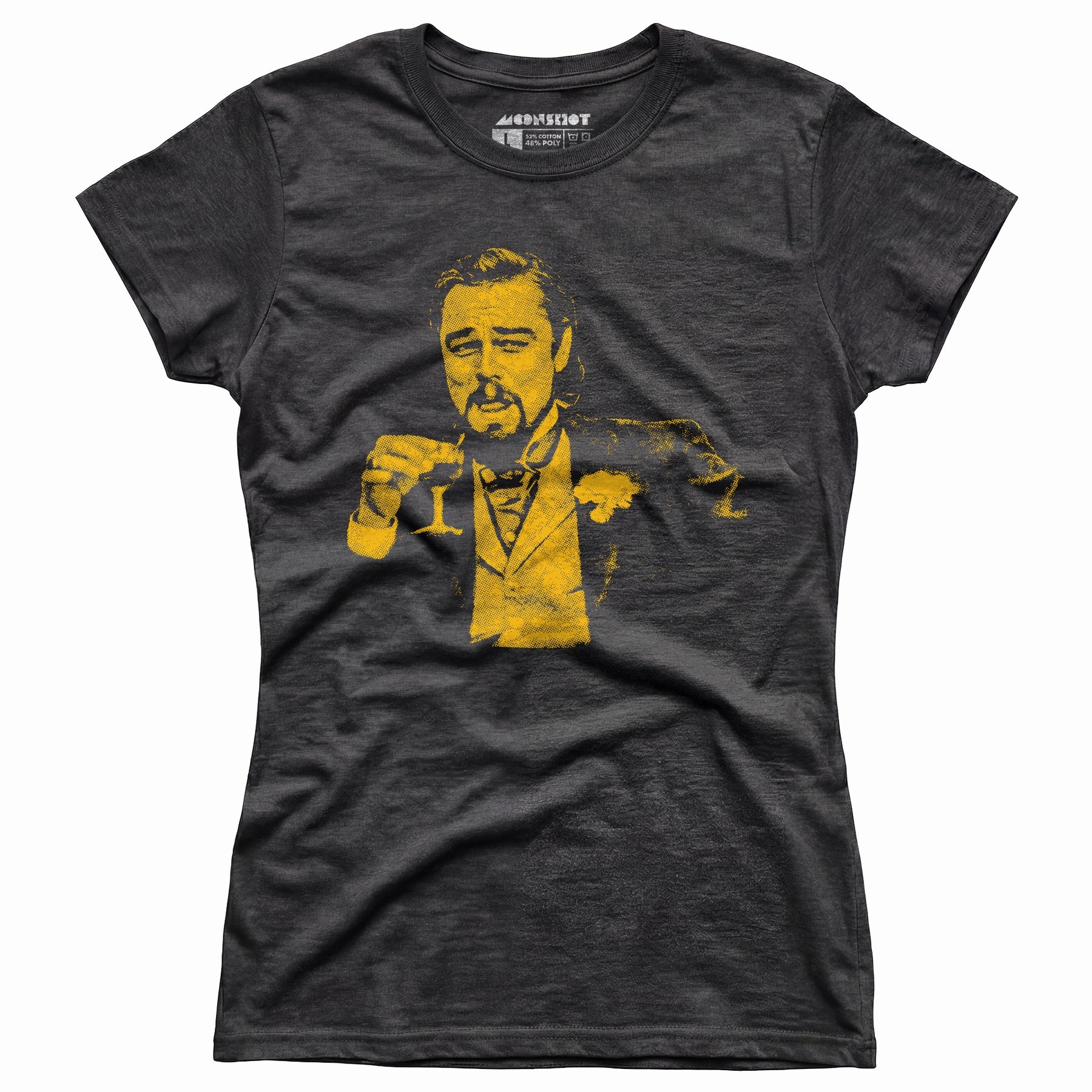 Leonardo DiCaprio Django Laughing Reaction Meme - Women's T-Shirt