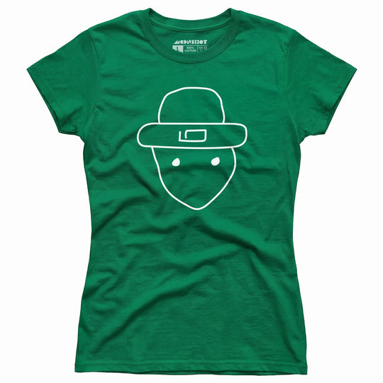 Leprechaun Sketch - Women's T-Shirt