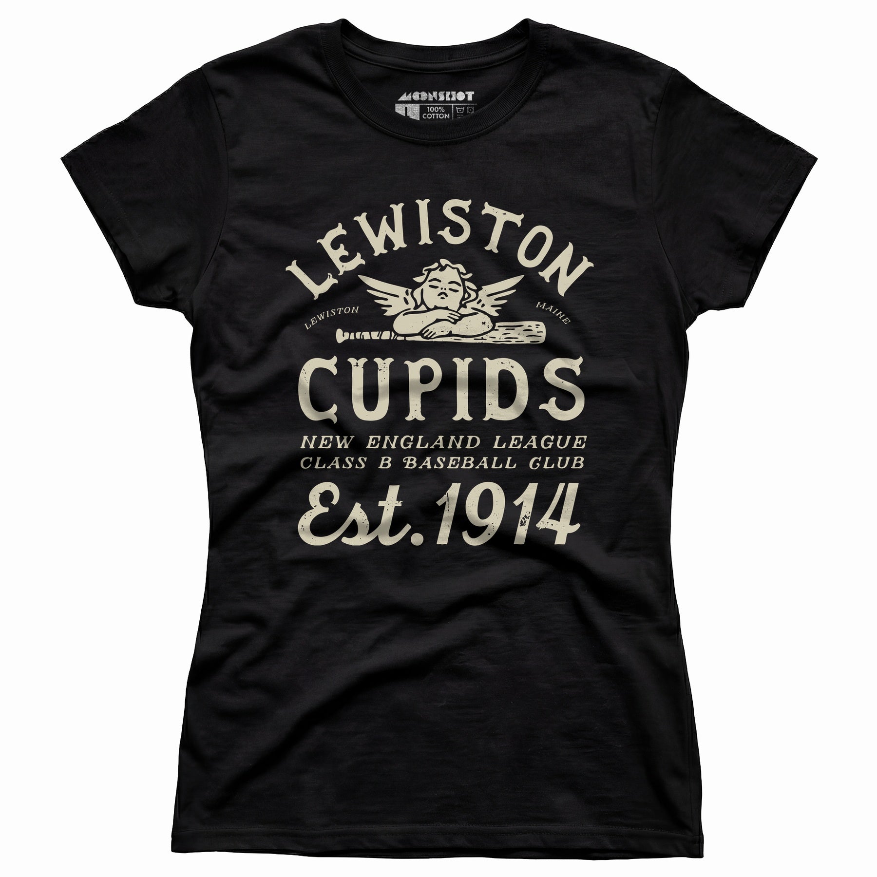 Lewiston Cupids - Maine - Vintage Defunct Baseball Teams - Women's T-Shirt