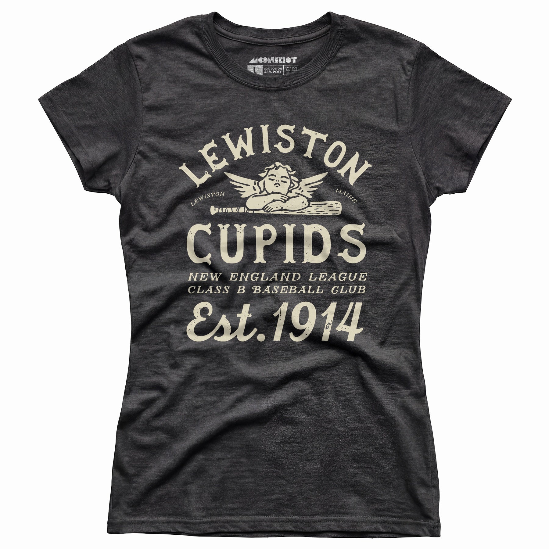 Lewiston Cupids - Maine - Vintage Defunct Baseball Teams - Women's T-Shirt