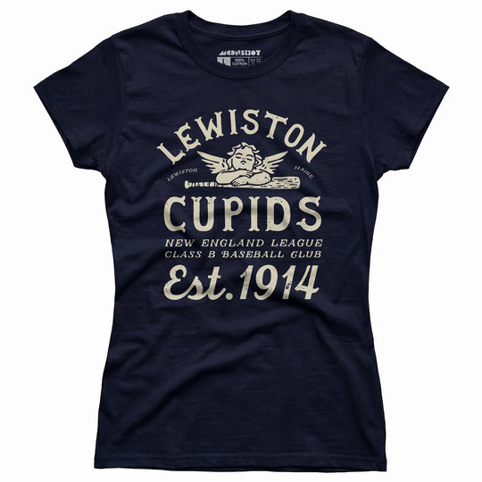 Lewiston Cupids - Maine - Vintage Defunct Baseball Teams - Women's T-Shirt