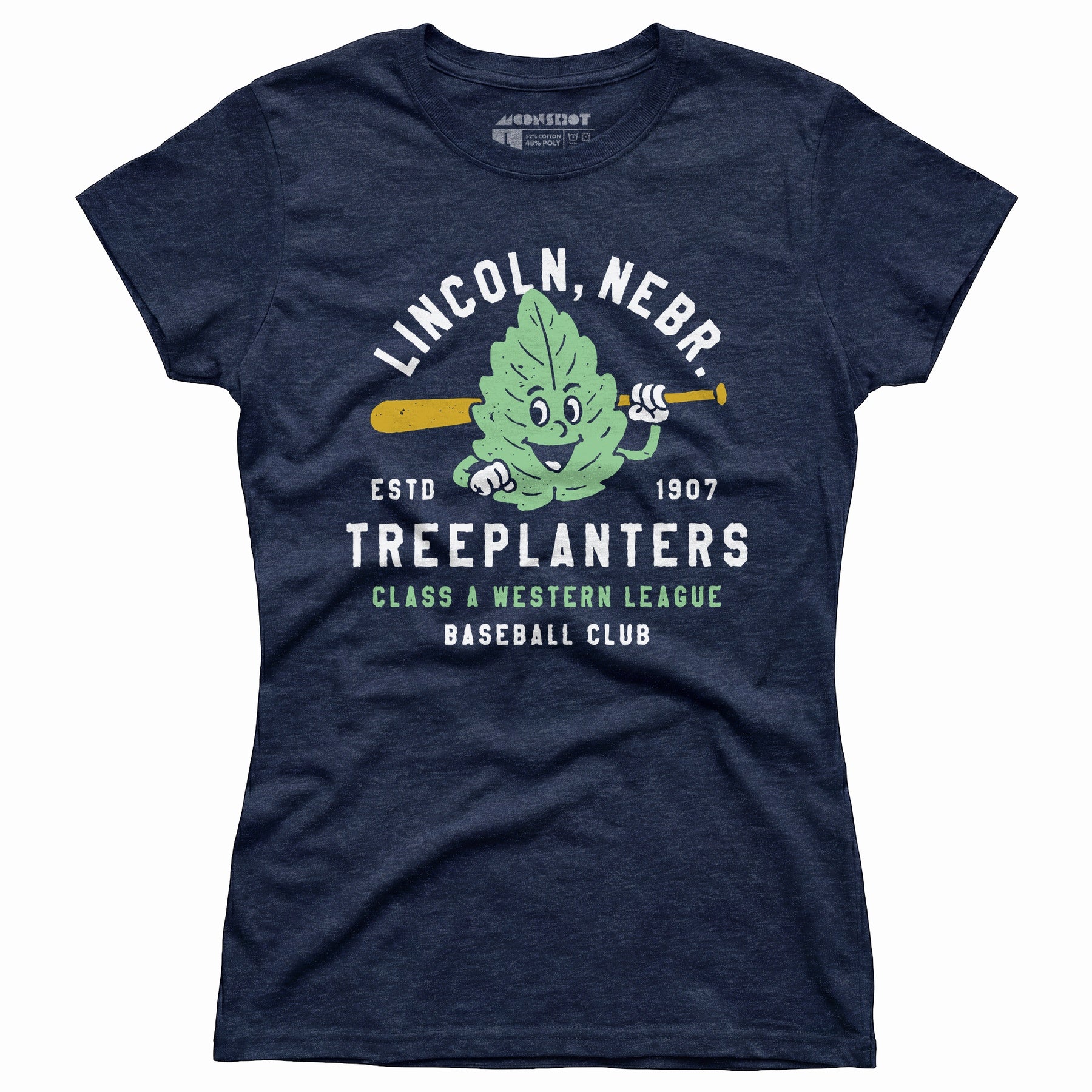 Lincoln Treeplanters - Nebraska - Vintage Defunct Baseball Teams - Women's T-Shirt
