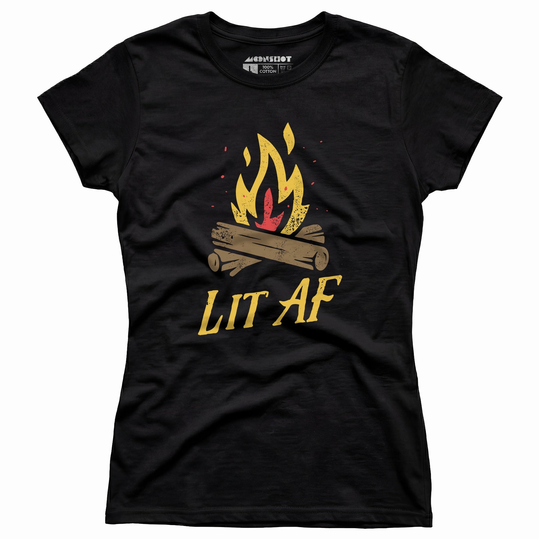 Lit AF Campfire - Women's T-Shirt
