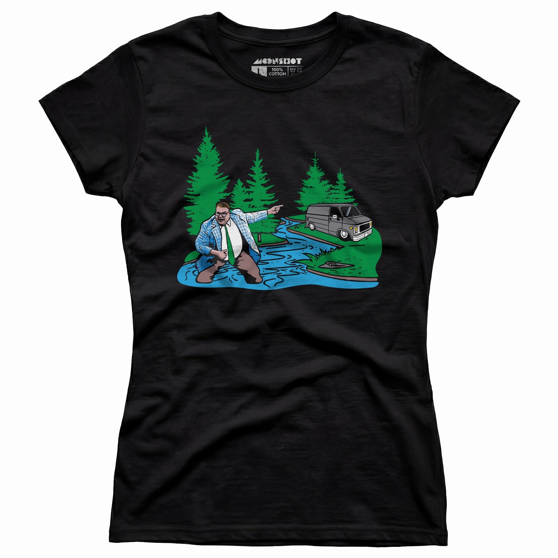 Livin' in a Van Down by The River - Women's T-Shirt