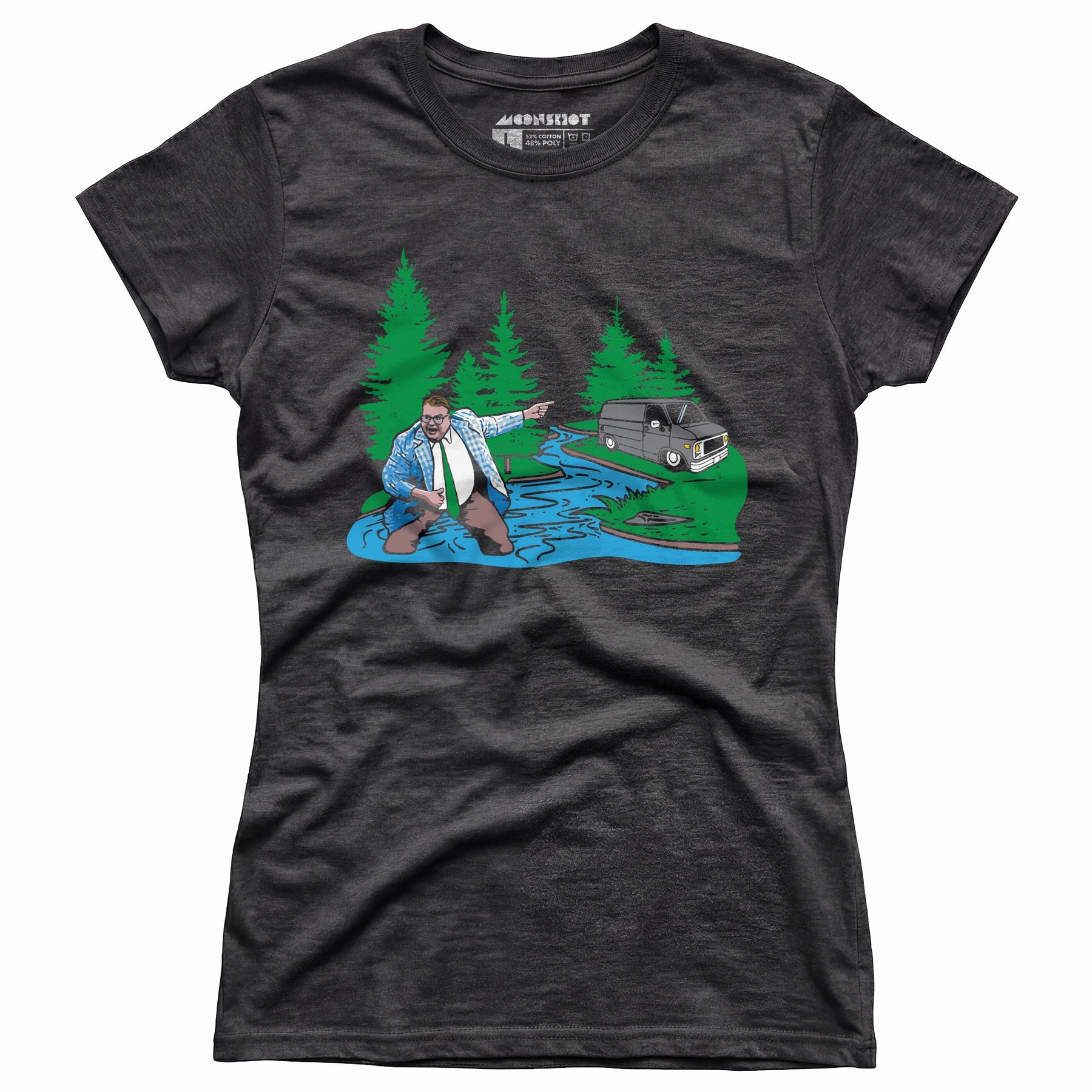 Livin' in a Van Down by The River - Women's T-Shirt