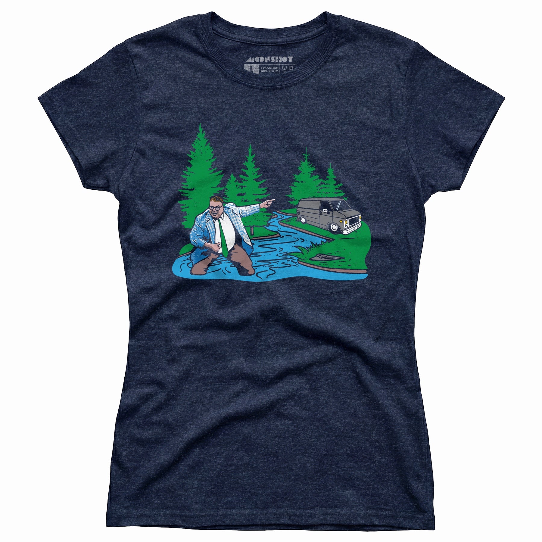 Livin' in a Van Down by The River - Women's T-Shirt