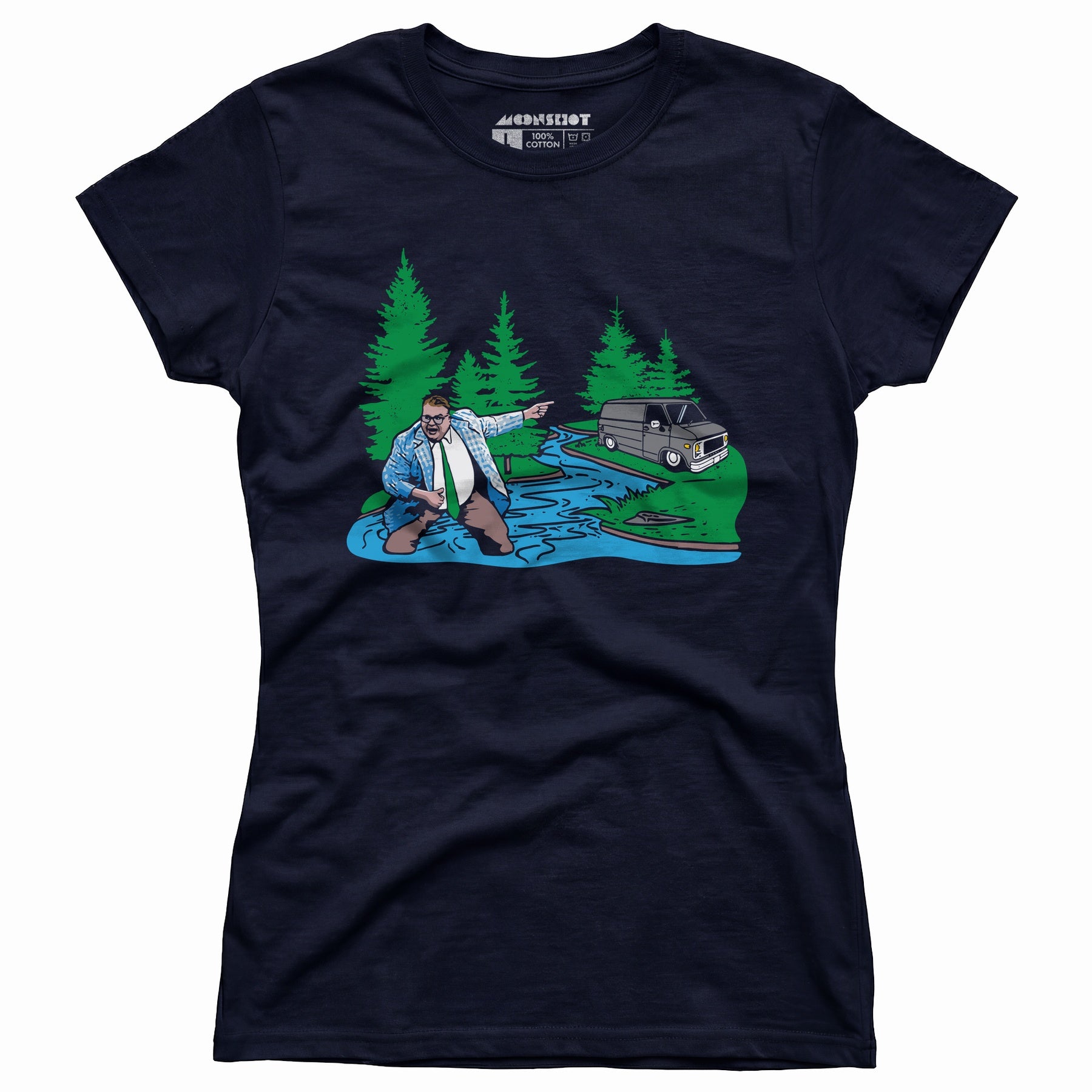 Livin' in a Van Down by The River - Women's T-Shirt