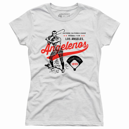 Los Angeles Angelenos - California - Vintage Defunct Baseball Teams - Women's T-Shirt