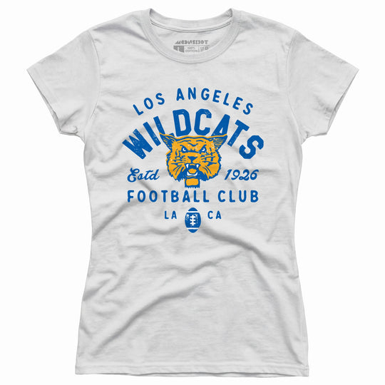 Los Angeles Wildcats - California - Vintage Defunct Football Teams - Women's T-Shirt