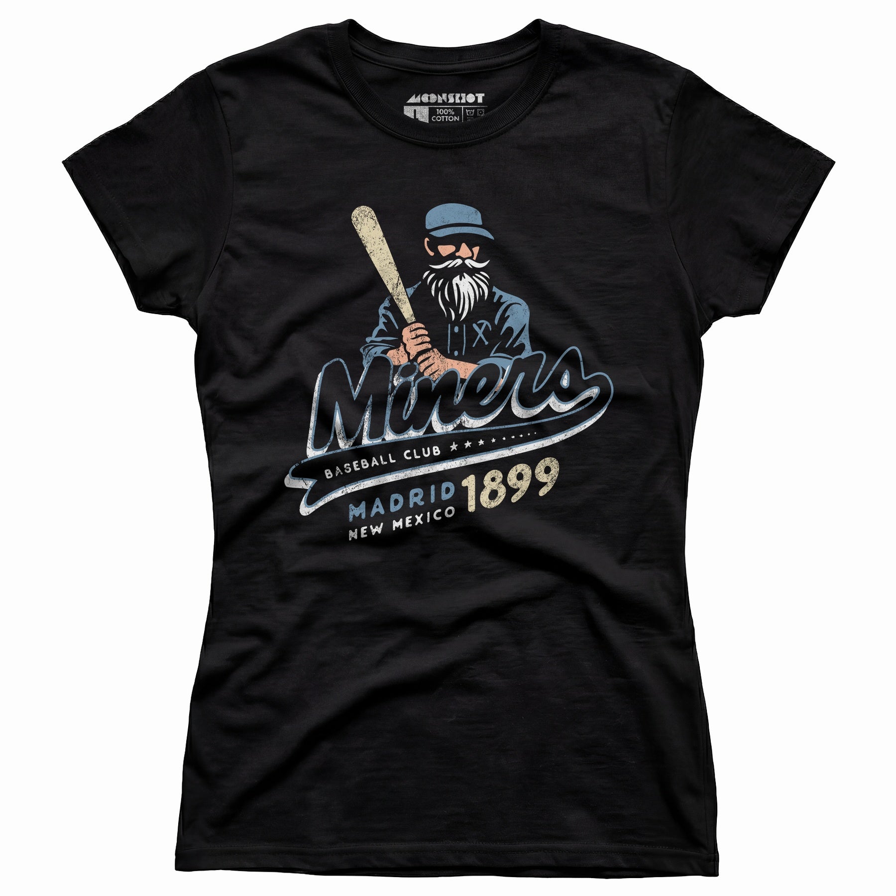 Madrid Miners - New Mexico - Vintage Defunct Baseball Teams - Women's T-Shirt