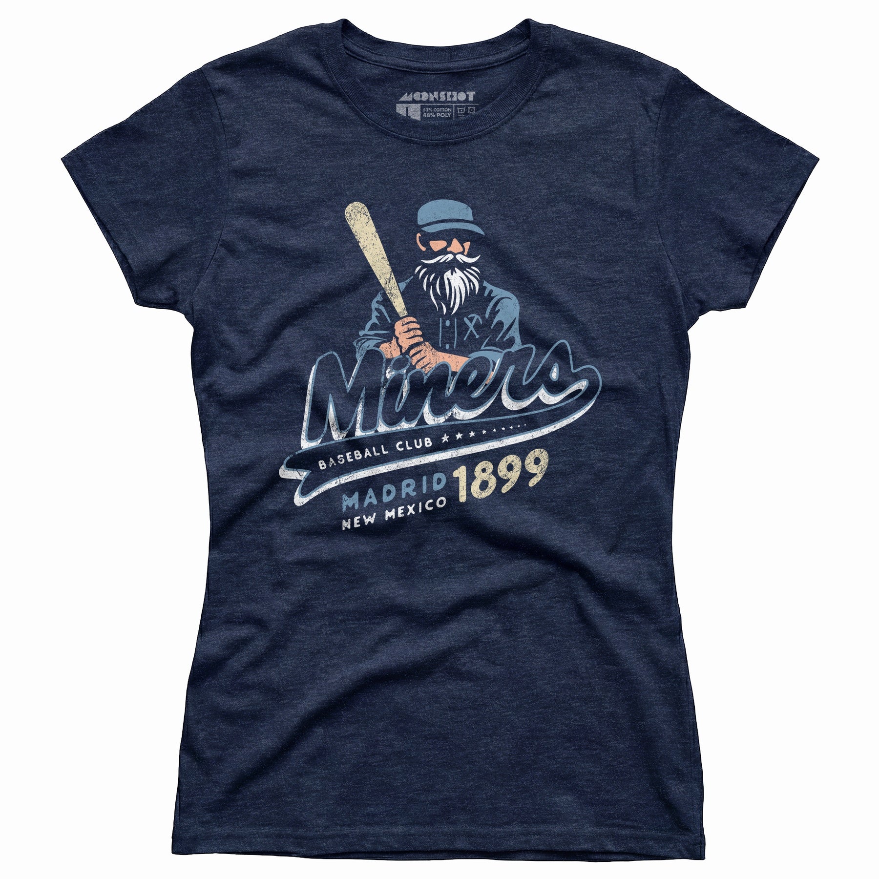 Madrid Miners - New Mexico - Vintage Defunct Baseball Teams - Women's T-Shirt