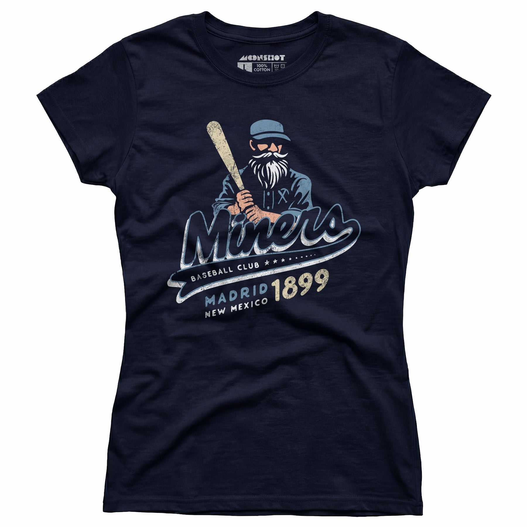 Madrid Miners - New Mexico - Vintage Defunct Baseball Teams - Women's T-Shirt