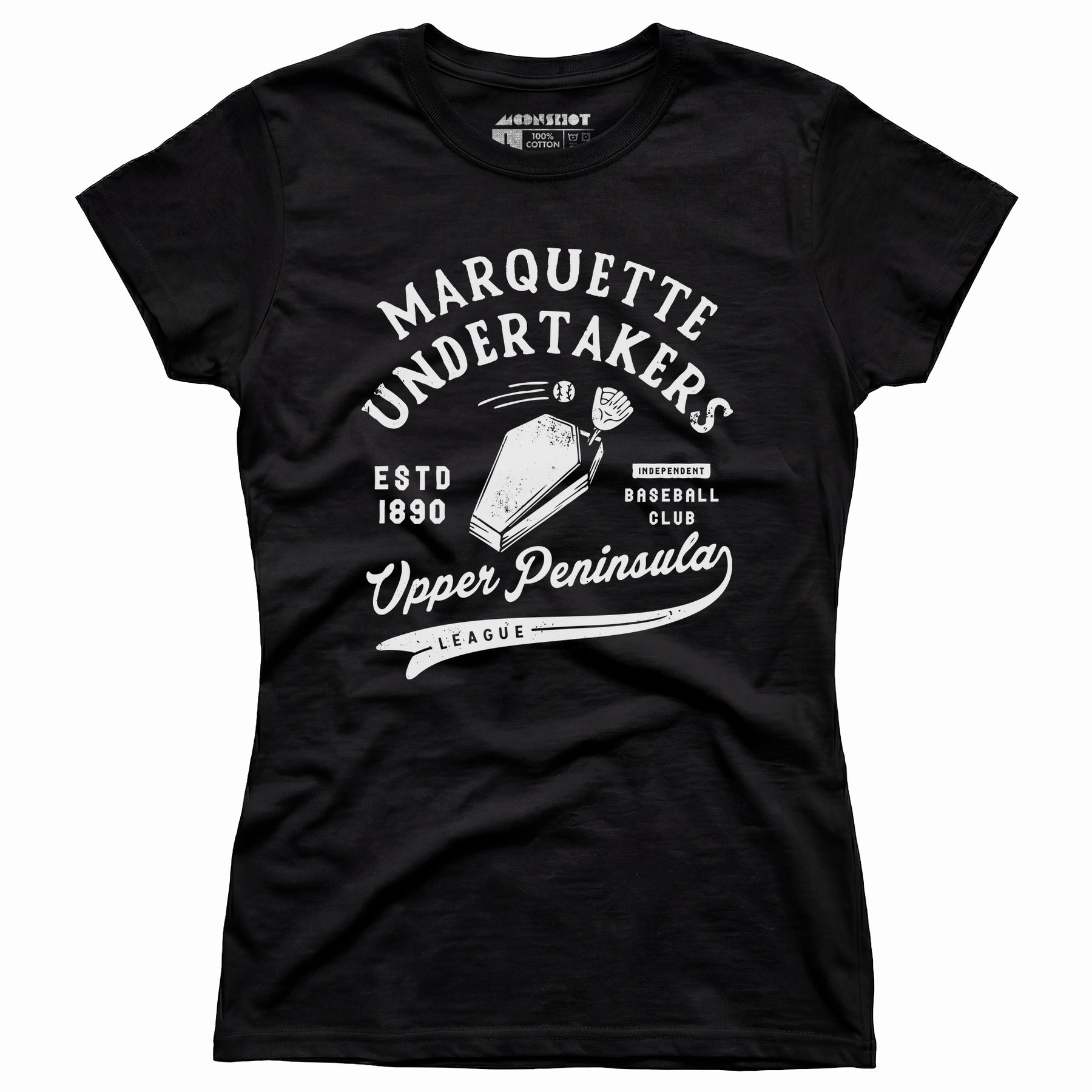 Marquette Undertakers - Michigan - Vintage Defunct Baseball Teams - Women's T-Shirt