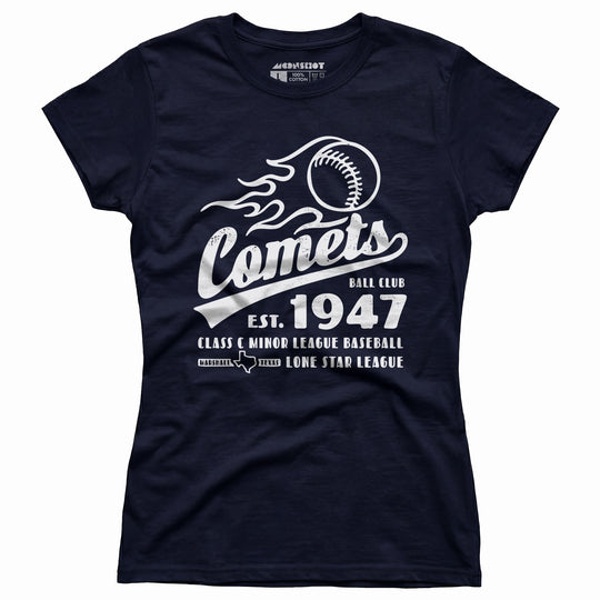 Marshall Comets - Texas - Vintage Defunct Baseball Teams - Women's T-Shirt
