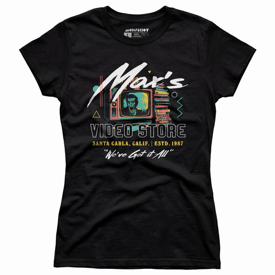 Max's Video Store - Women's T-Shirt