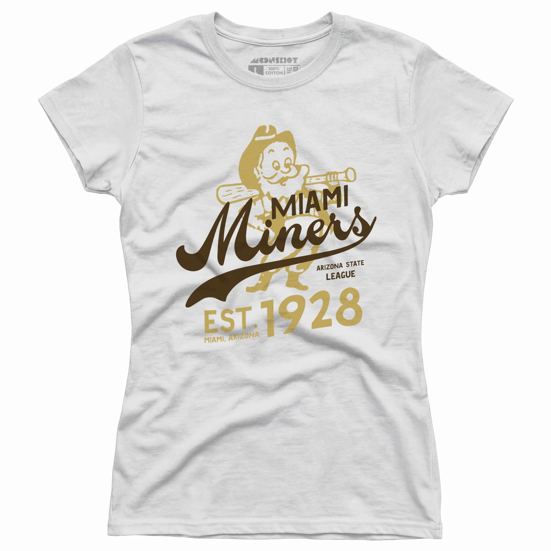 Miami Miners - Arizona - Vintage Defunct Baseball Teams - Women's T-Shirt