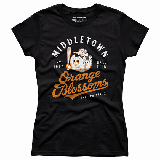 Middletown Orange Blossoms - New York - Vintage Defunct Baseball Teams - Women's T-Shirt