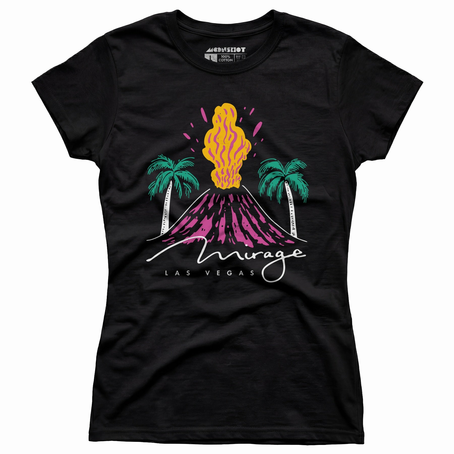 Mirage Volcano - Vintage Las Vegas - Women's T-Shirt