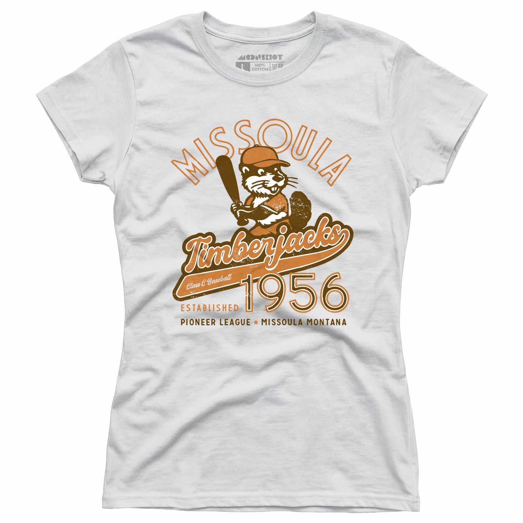 Missoula Timberjacks - Montana - Vintage Defunct Baseball Teams - Women's T-Shirt