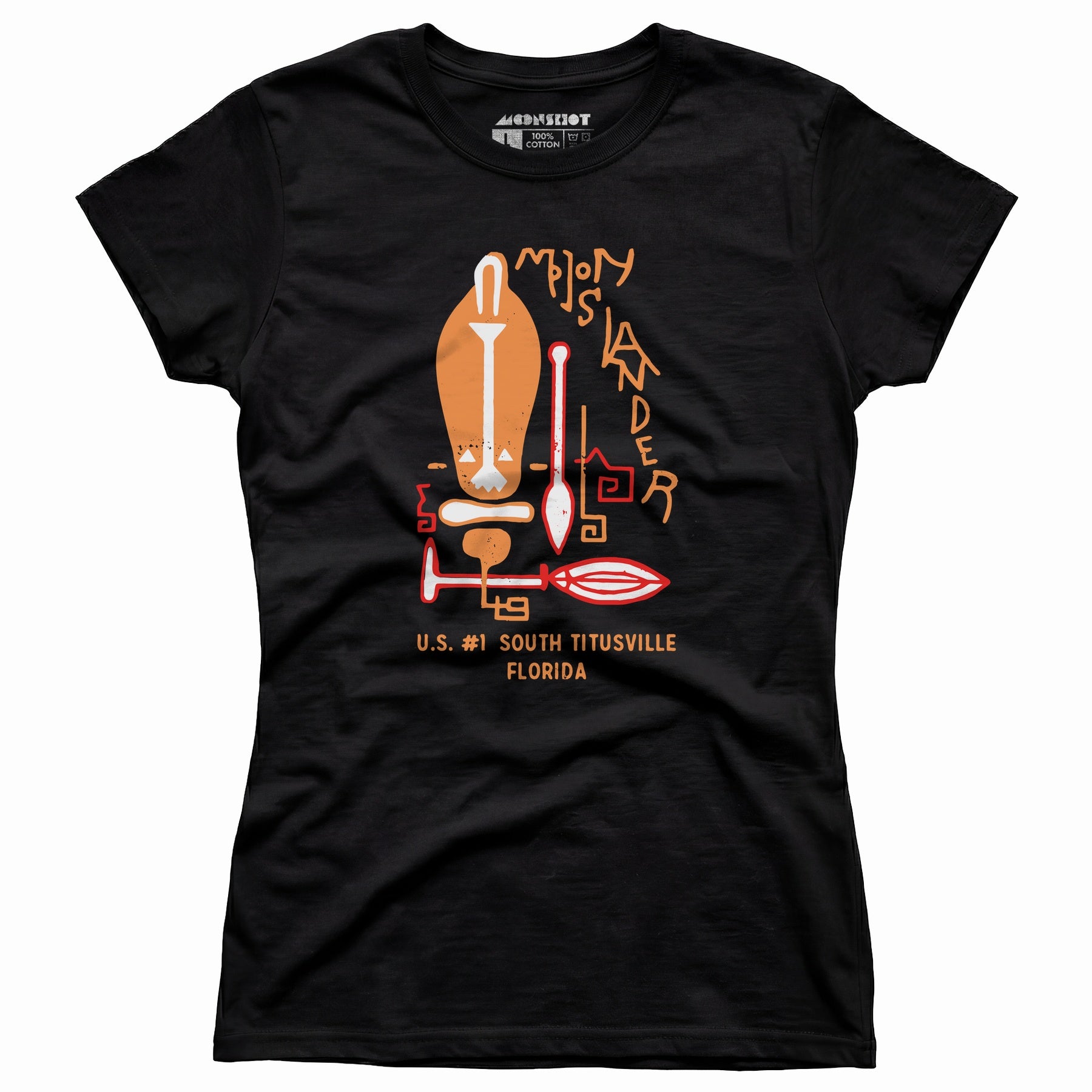 Moon Islander - Titusville, FL - Vintage Tiki Bar - Women's T-Shirt