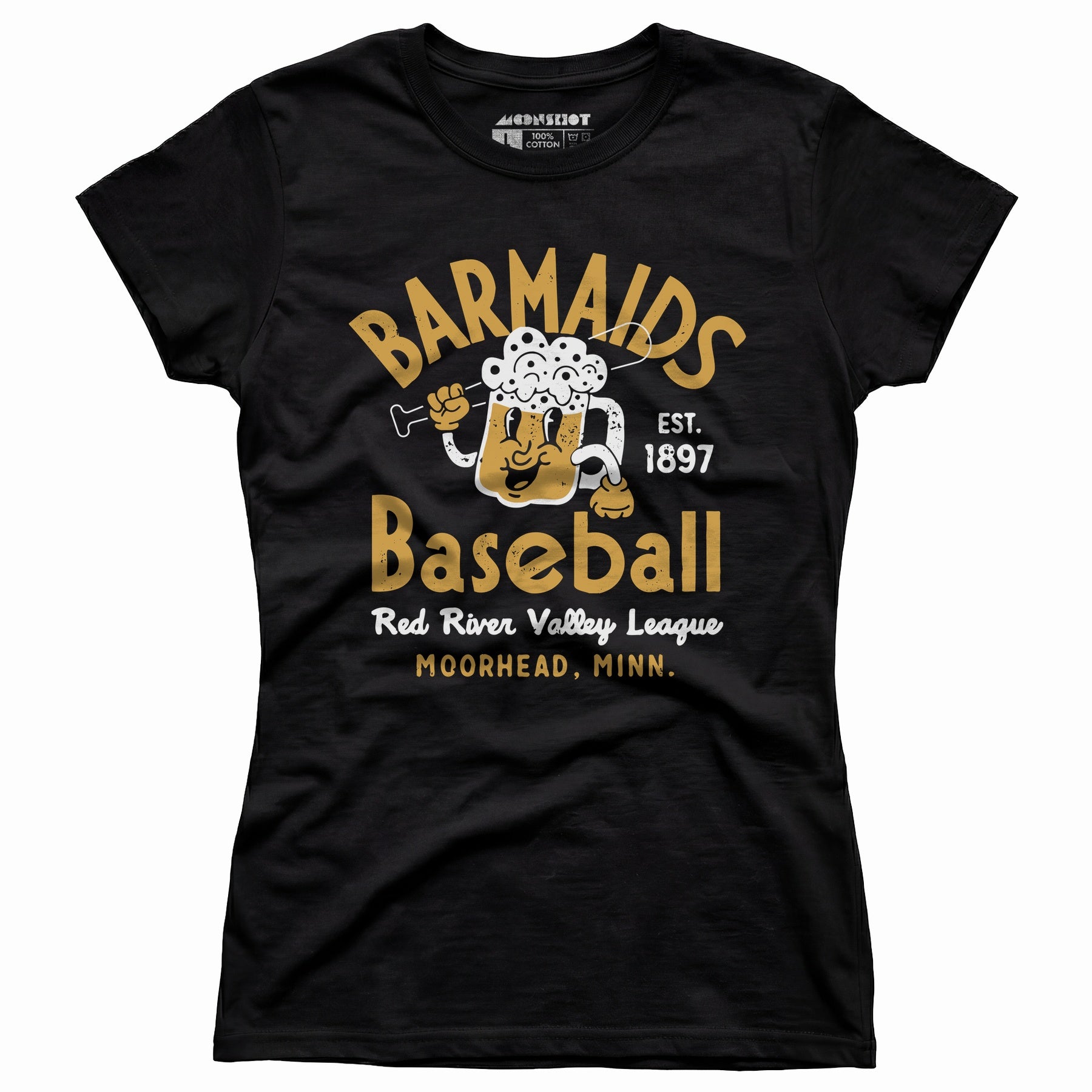 Moorhead Barmaids - Minnesota - Vintage Defunct Baseball Teams - Women's T-Shirt