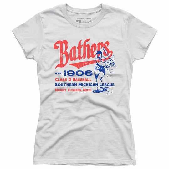 Mount Clemens Bathers - Michigan - Vintage Defunct Baseball Teams - Women's T-Shirt