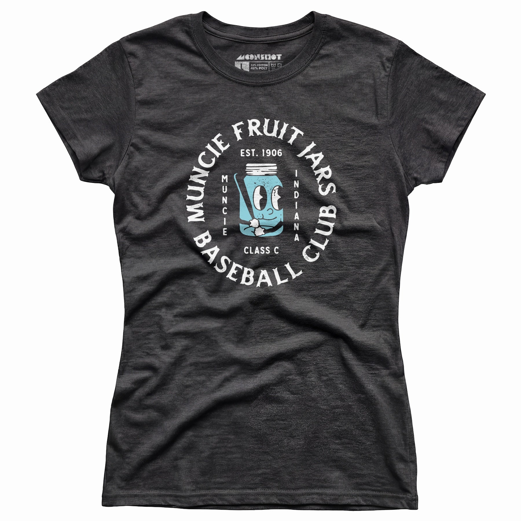 Muncie Fruit Jars - Indiana - Vintage Defunct Baseball Teams - Women's T-Shirt