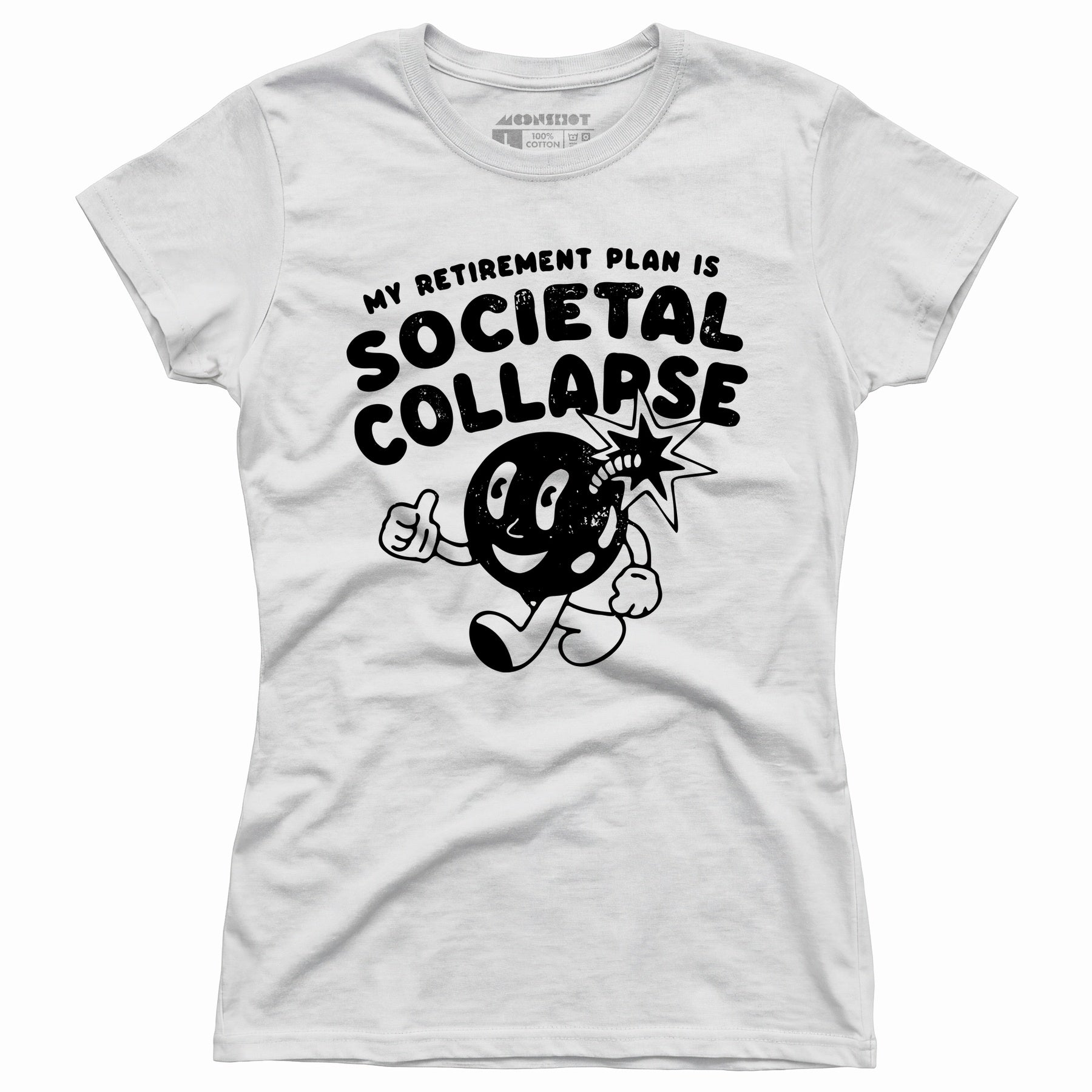 My Retirement Plan is Societal Collapse - Women's T-Shirt