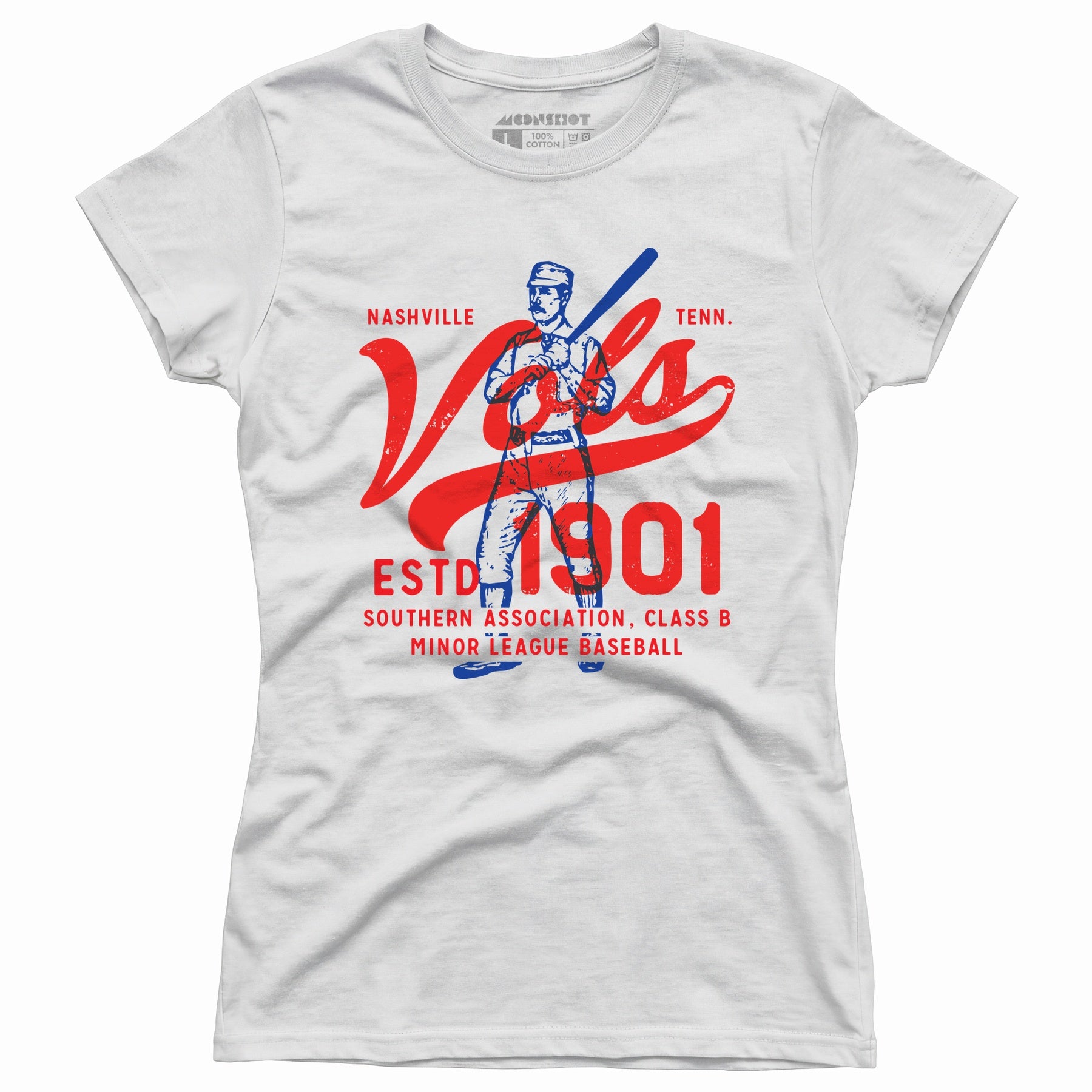 Nashville Vols - Tennessee - Vintage Defunct Baseball Teams - Women's T-Shirt