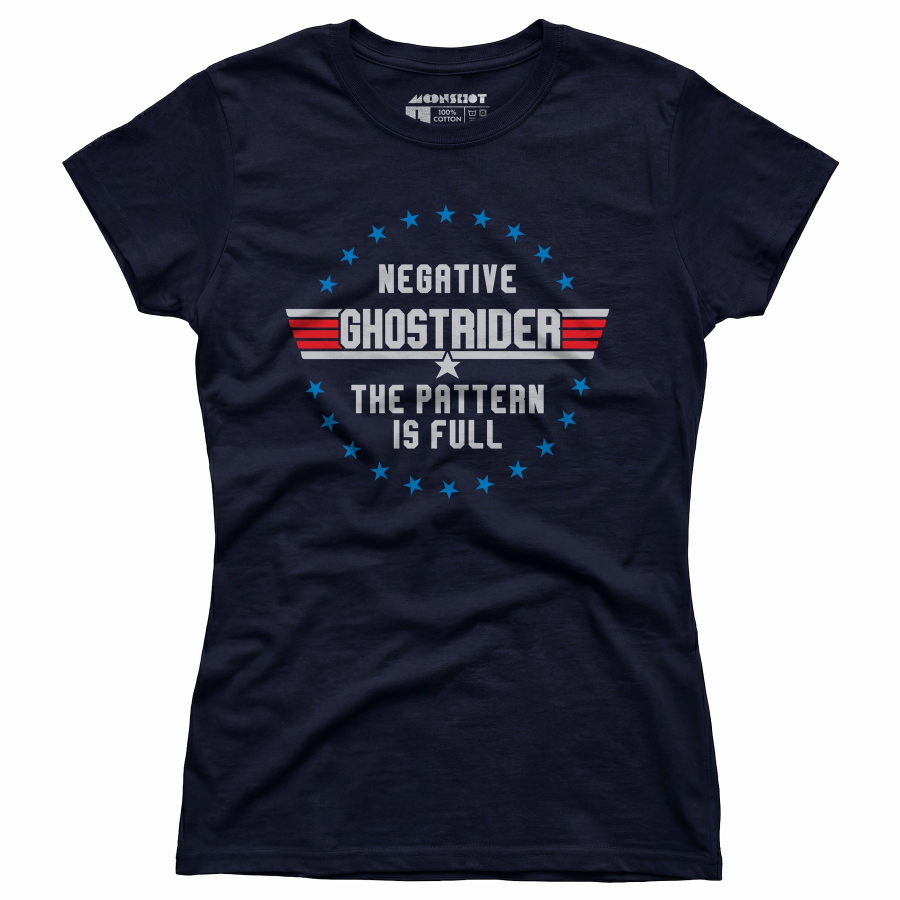 Negative Ghostrider The Pattern is Full - Women's T-Shirt
