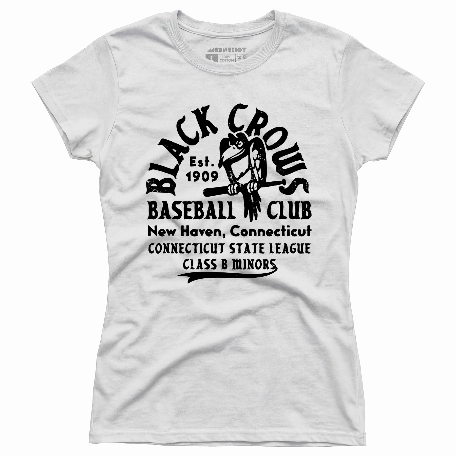 New Haven Black Crows - Connecticut - Vintage Defunct Baseball Teams - Women's T-Shirt