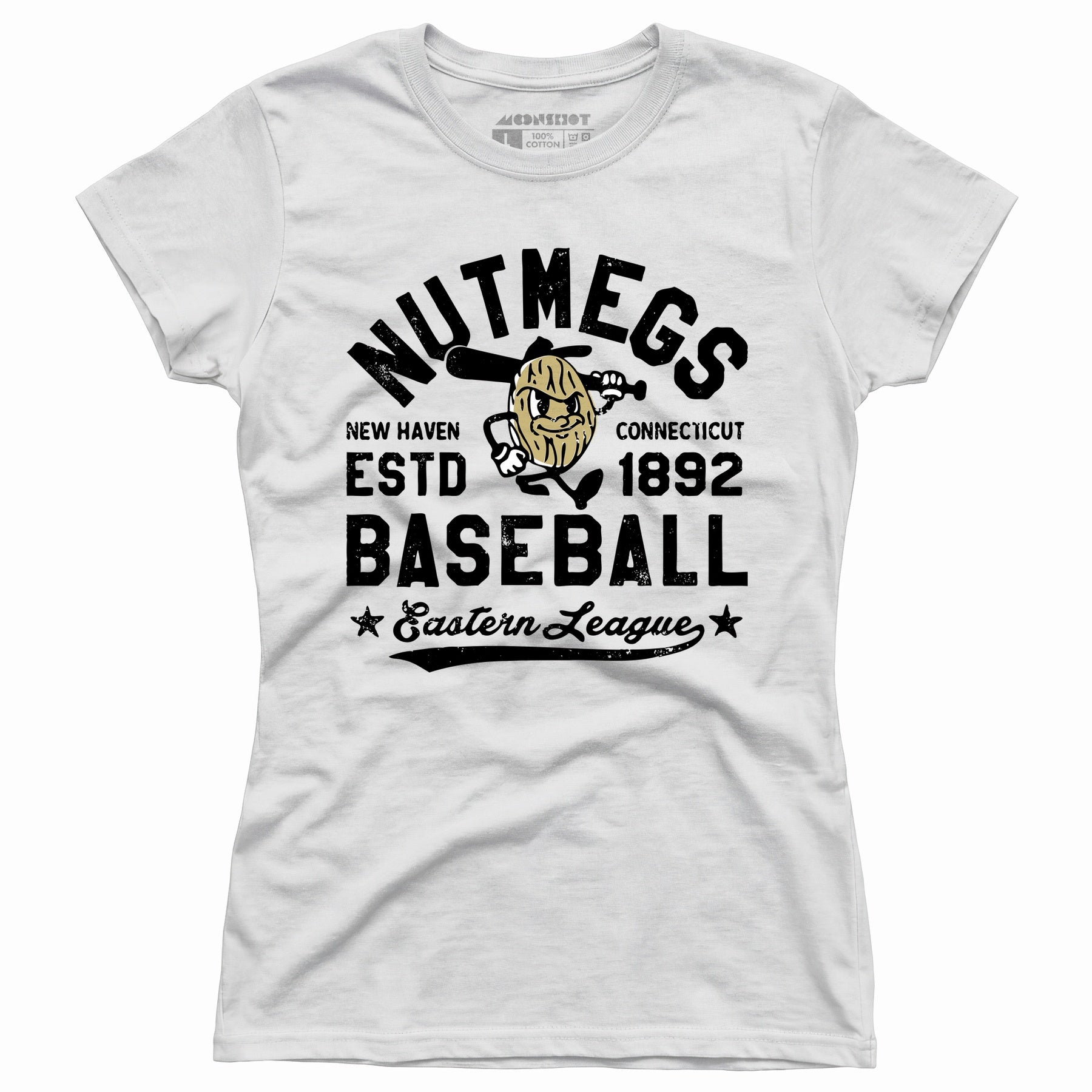 New Haven Nutmegs - Connecticut - Vintage Defunct Baseball Teams - Women's T-Shirt