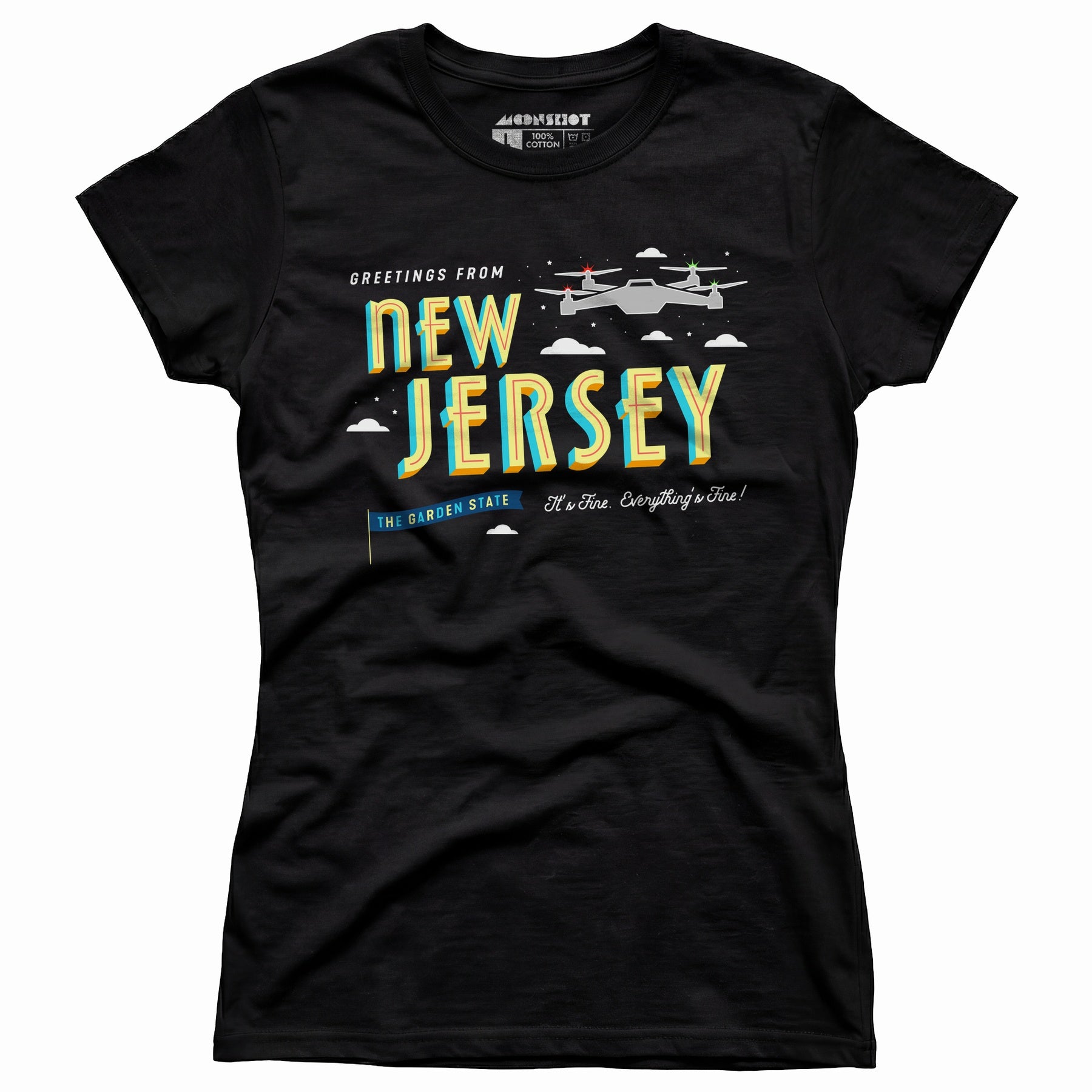 New Jersey Drones - Everything's Fine - Women's T-Shirt