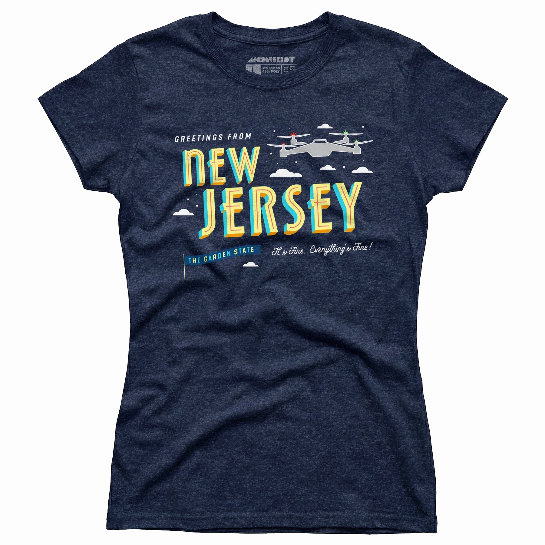 New Jersey Drones - Everything's Fine - Women's T-Shirt