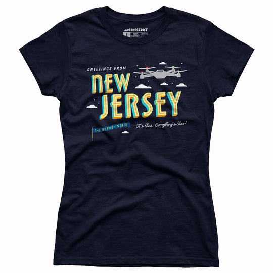 New Jersey Drones - Everything's Fine - Women's T-Shirt