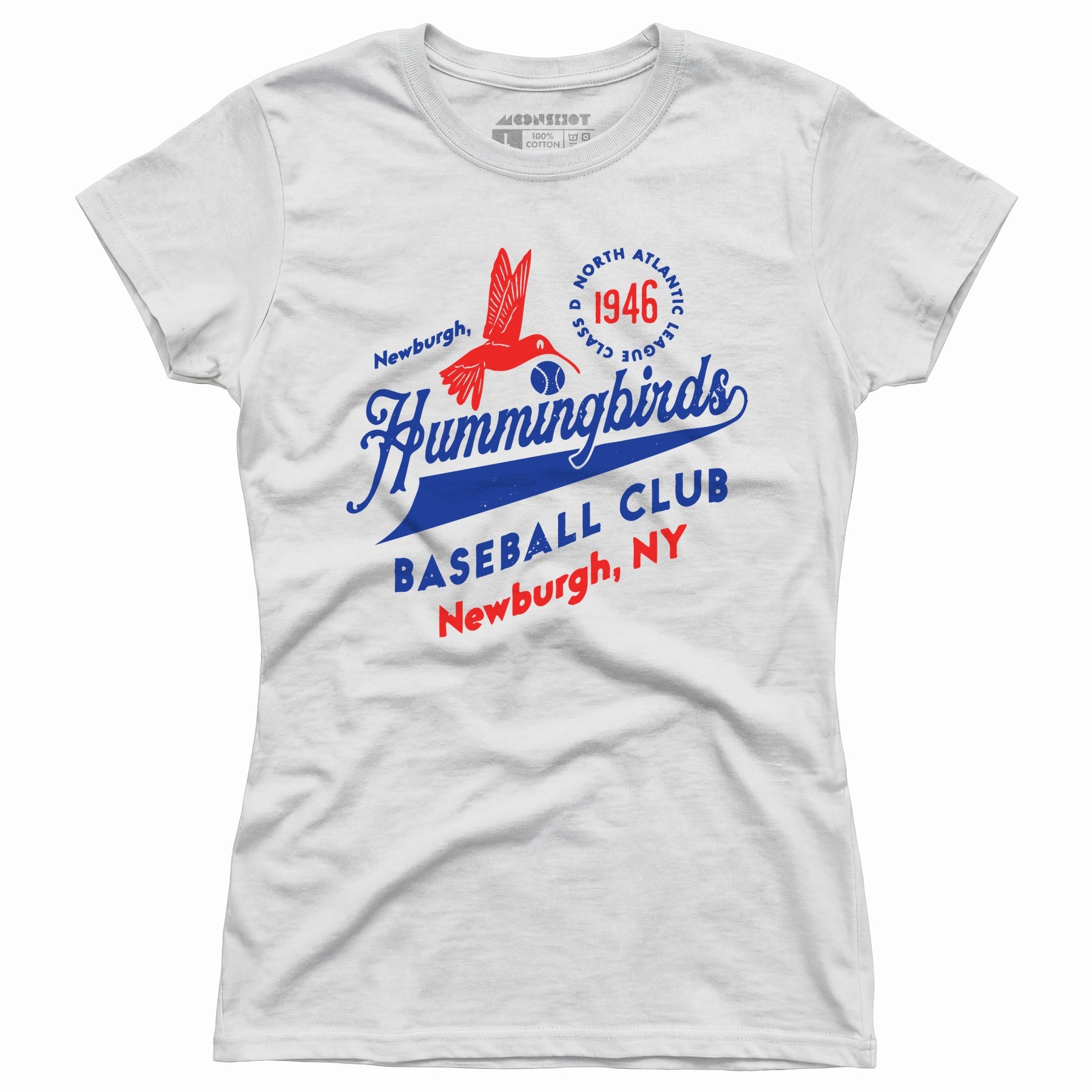 Newburgh Hummingbirds - New York - Vintage Defunct Baseball Teams - Women's T-Shirt