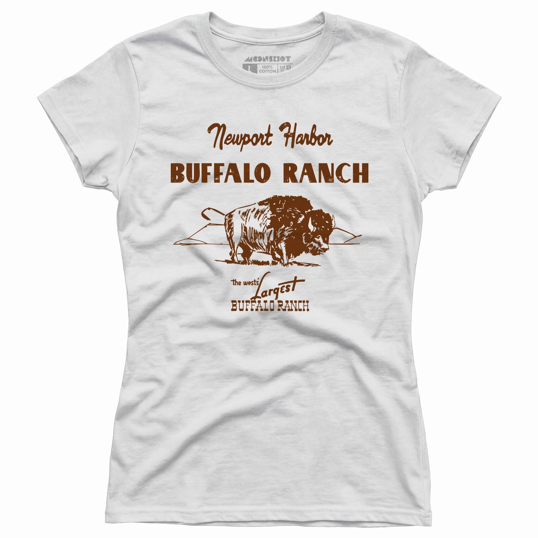 Newport Harbor Buffalo Ranch - Newport Beach, CA - Women's T-Shirt