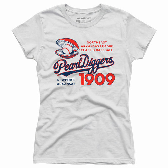 Newport Pearl Diggers - Arkansas - Vintage Defunct Baseball Teams - Women's T-Shirt