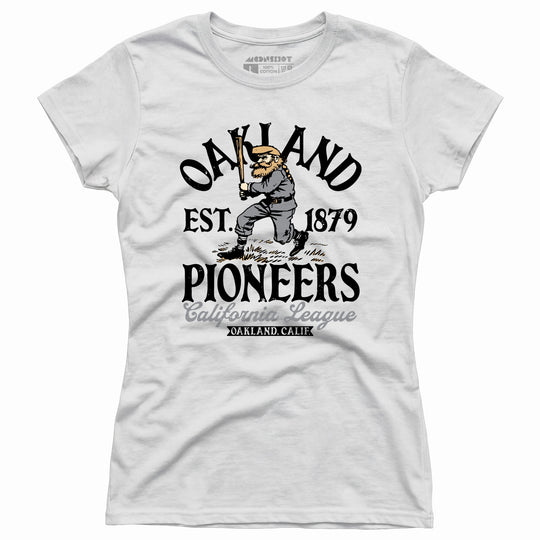 Oakland Pioneers - California - Vintage Defunct Baseball Teams - Women's T-Shirt