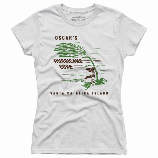 Oscar's Hurricane Cove - Catalina Island, CA - Vintage Tiki Bar - Women's T-Shirt