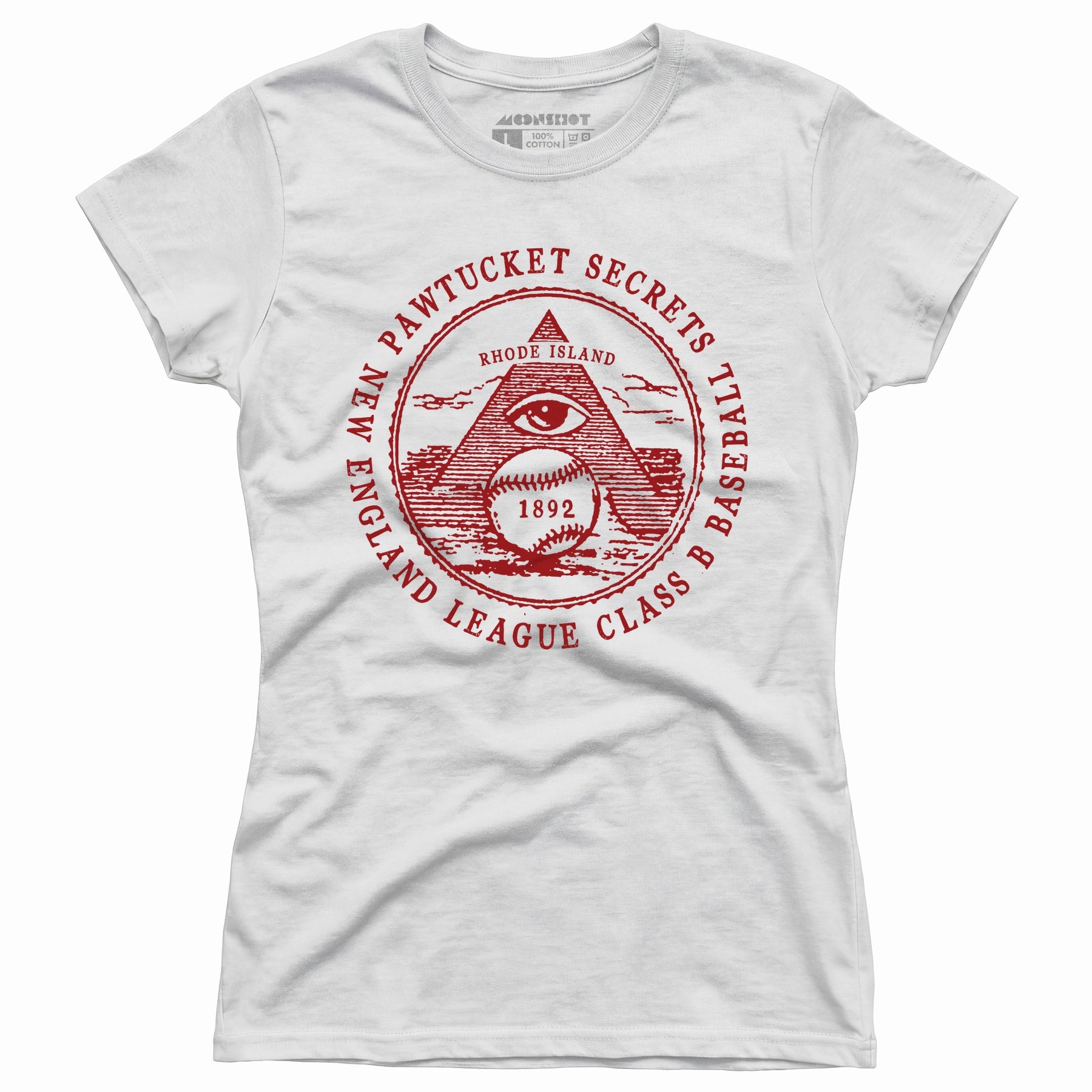 Pawtucket Secrets - Rhode Island - Vintage Defunct Baseball Teams - Women's T-Shirt