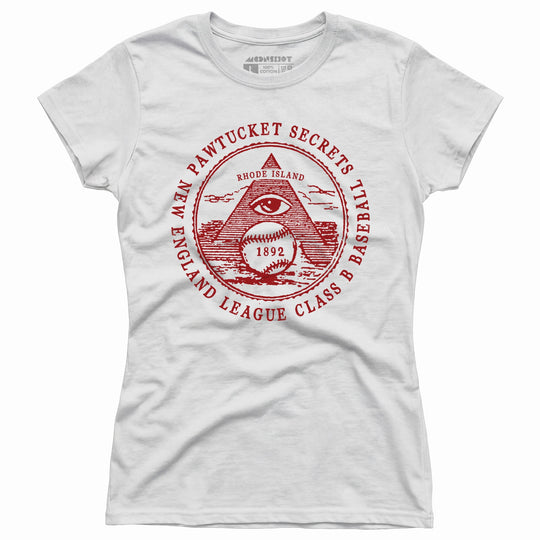 Pawtucket Secrets - Rhode Island - Vintage Defunct Baseball Teams - Women's T-Shirt