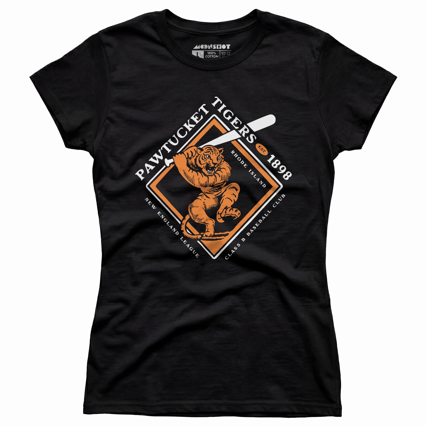 Pawtucket Tigers - Rhode Island - Vintage Defunct Baseball Teams - Women's T-Shirt