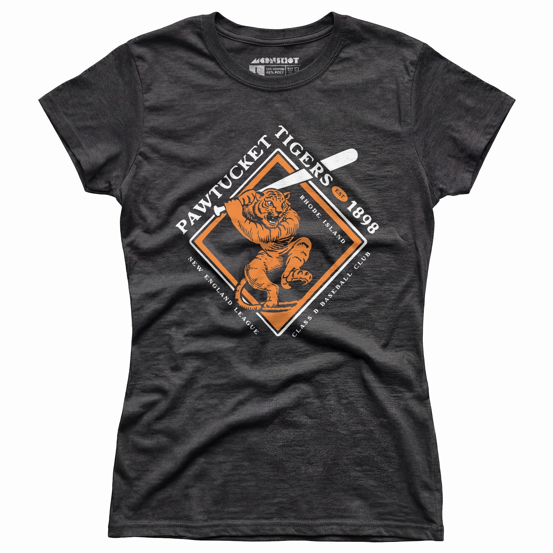 Pawtucket Tigers - Rhode Island - Vintage Defunct Baseball Teams - Women's T-Shirt